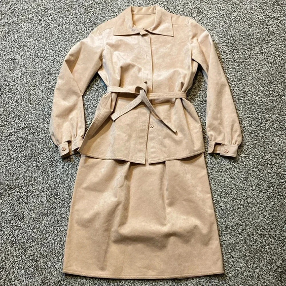 Vintage Union Made Skirt Set in Desert Pink (Golden Pink Tone) - Picture 7 of 7